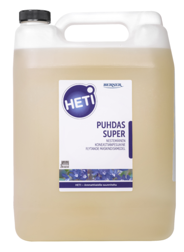 HETI Puhdas Super 10 litraa nestemäinen koneastianpesuaine