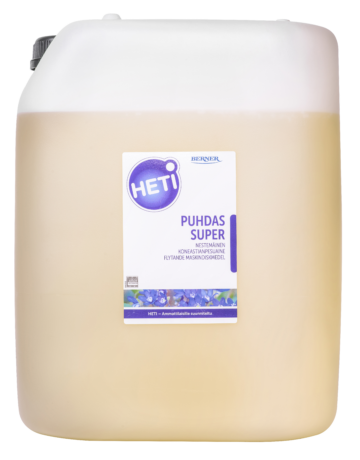 HETI Puhdas Super 20 L nestemäinen koneastianpesuaine