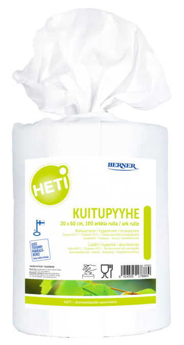 HETI Kuitupyyhe 20x60 cm aikaistuna