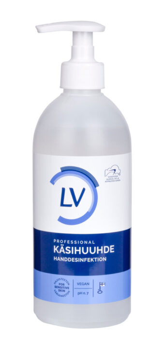 LV Käsihuuhde 500 ml pumpulla